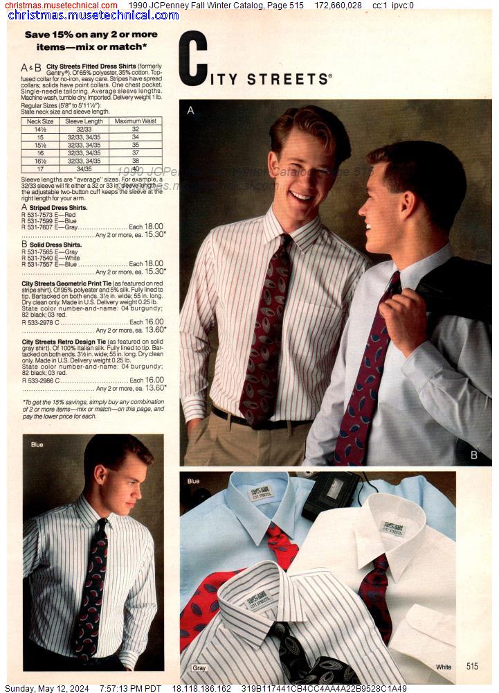 1990 JCPenney Fall Winter Catalog, Page 515