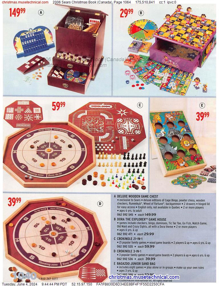 2006 Sears Christmas Book (Canada), Page 1064