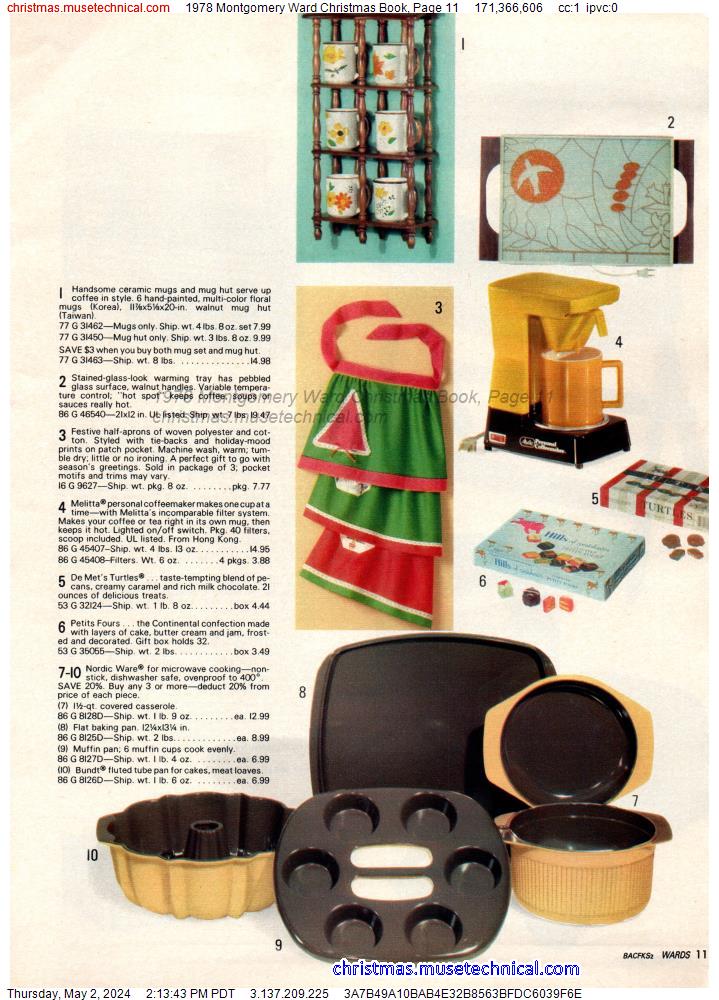 1978 Montgomery Ward Christmas Book, Page 11
