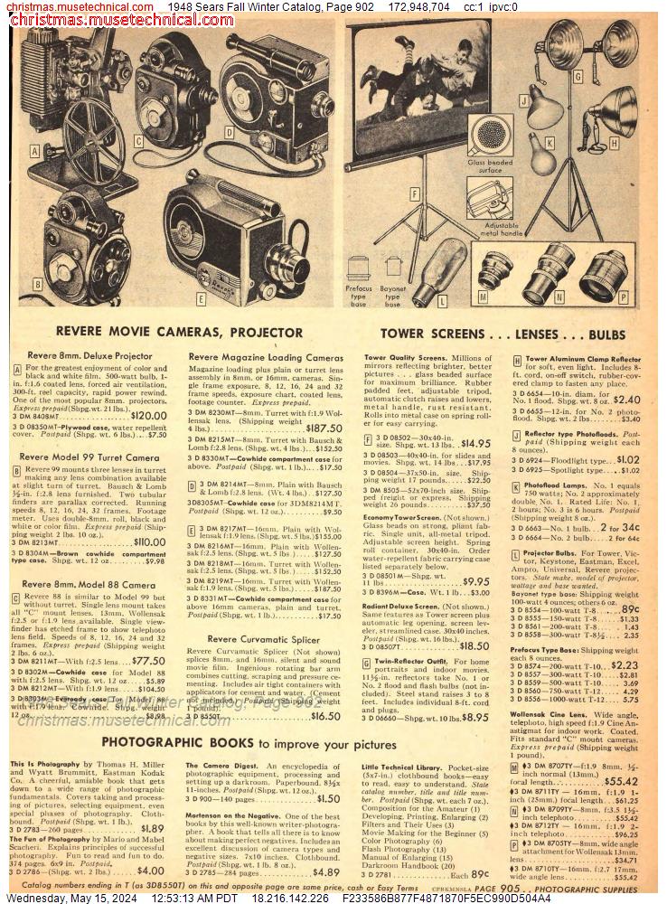 1948 Sears Fall Winter Catalog, Page 902
