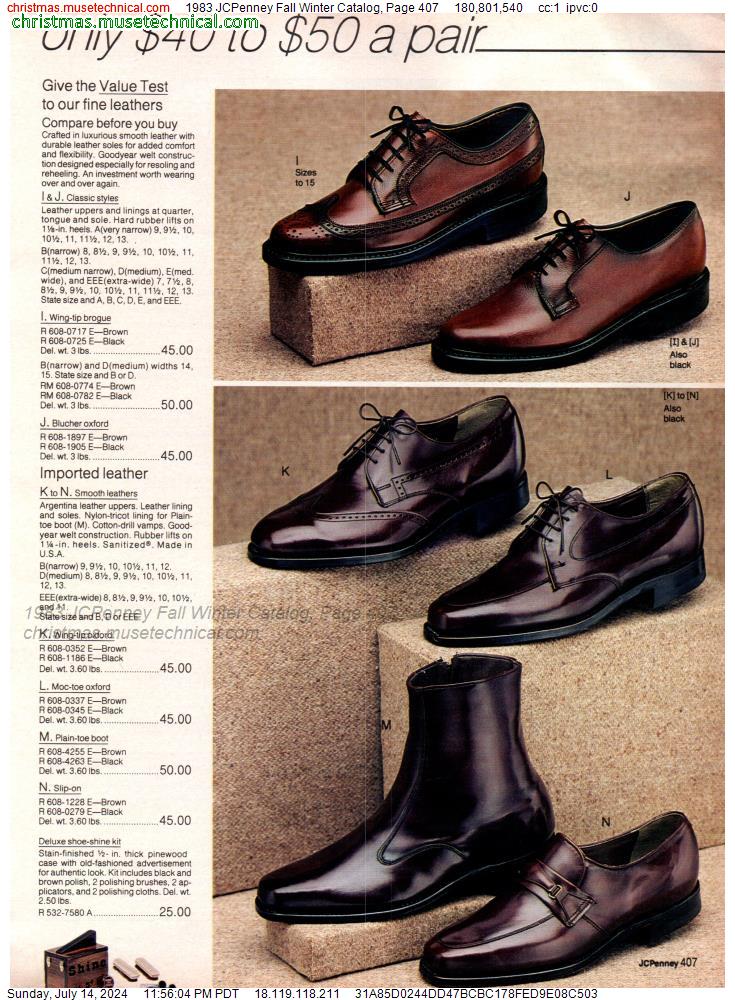 1983 JCPenney Fall Winter Catalog, Page 407