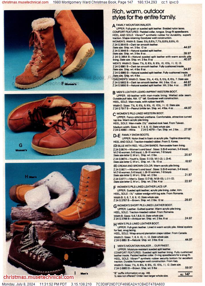 1980 Montgomery Ward Christmas Book, Page 147