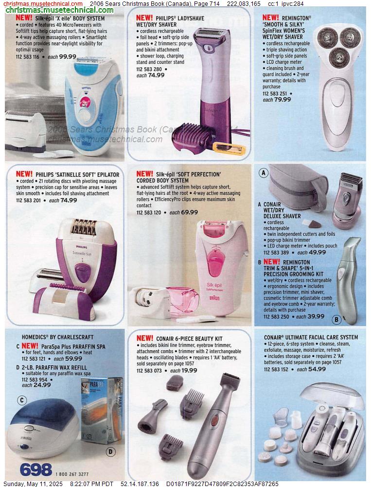2006 Sears Christmas Book (Canada), Page 714