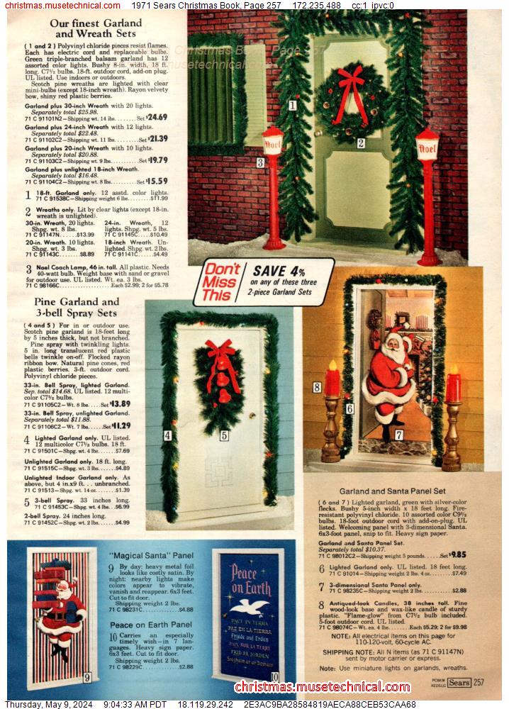1971 Sears Christmas Book, Page 257