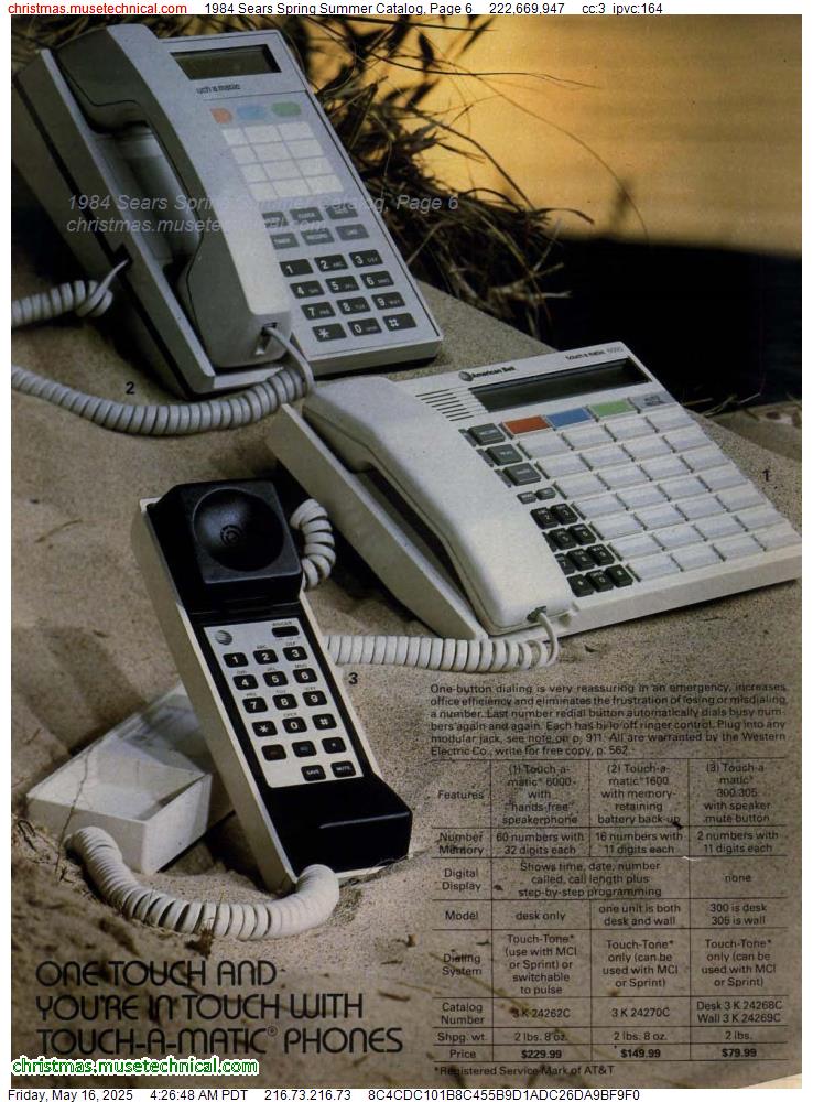1984 Sears Spring Summer Catalog, Page 6