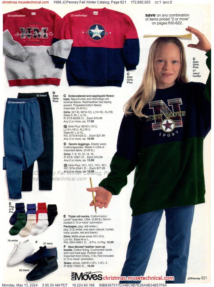 1996 JCPenney Fall Winter Catalog, Page 621