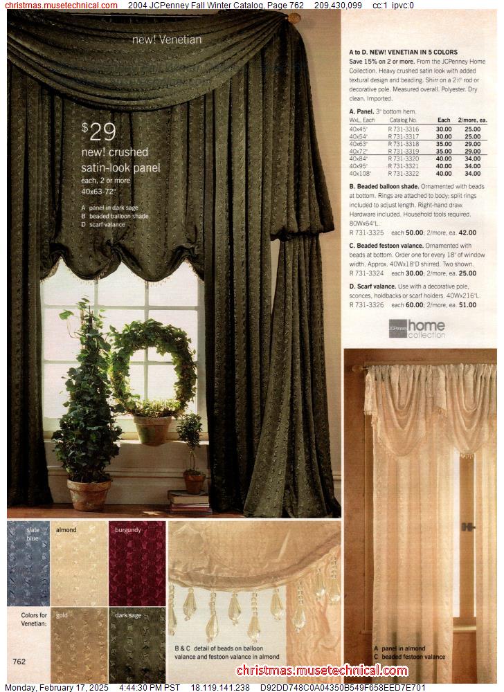 2004 JCPenney Fall Winter Catalog, Page 762