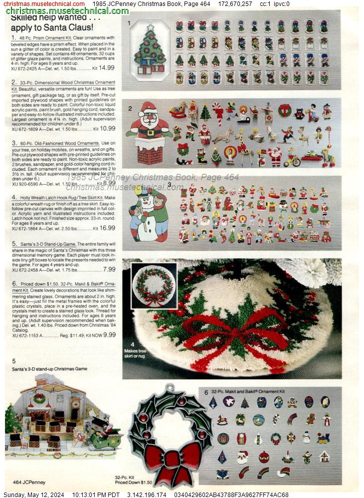 1985 JCPenney Christmas Book, Page 464