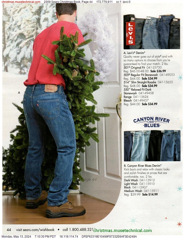 2009 Sears Christmas Book, Page 44