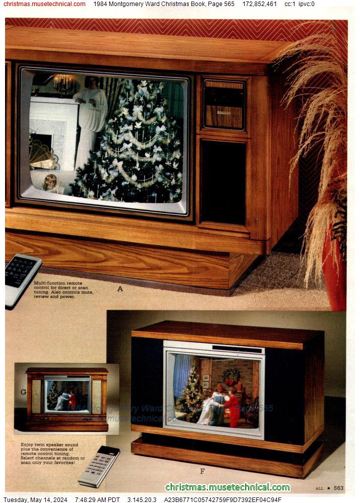 1984 Montgomery Ward Christmas Book, Page 565