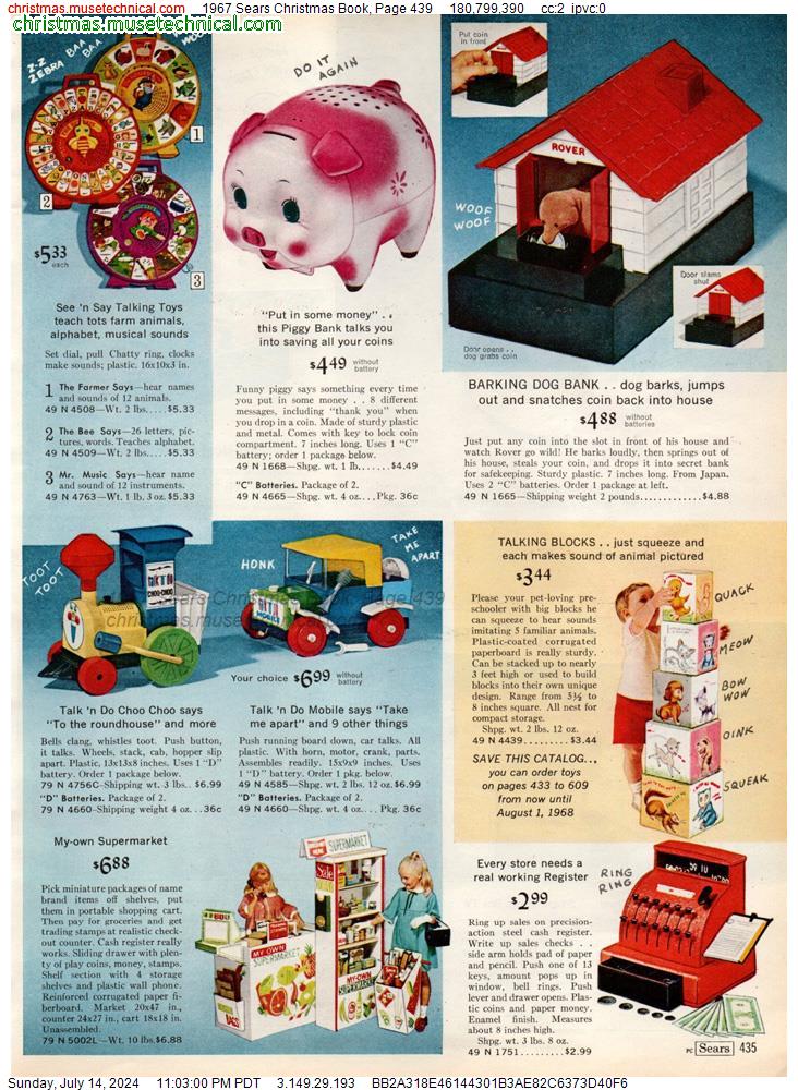 1967 Sears Christmas Book, Page 439