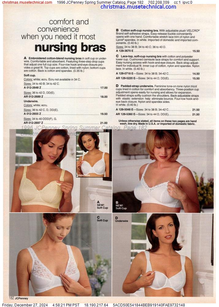 1996 JCPenney Spring Summer Catalog, Page 182