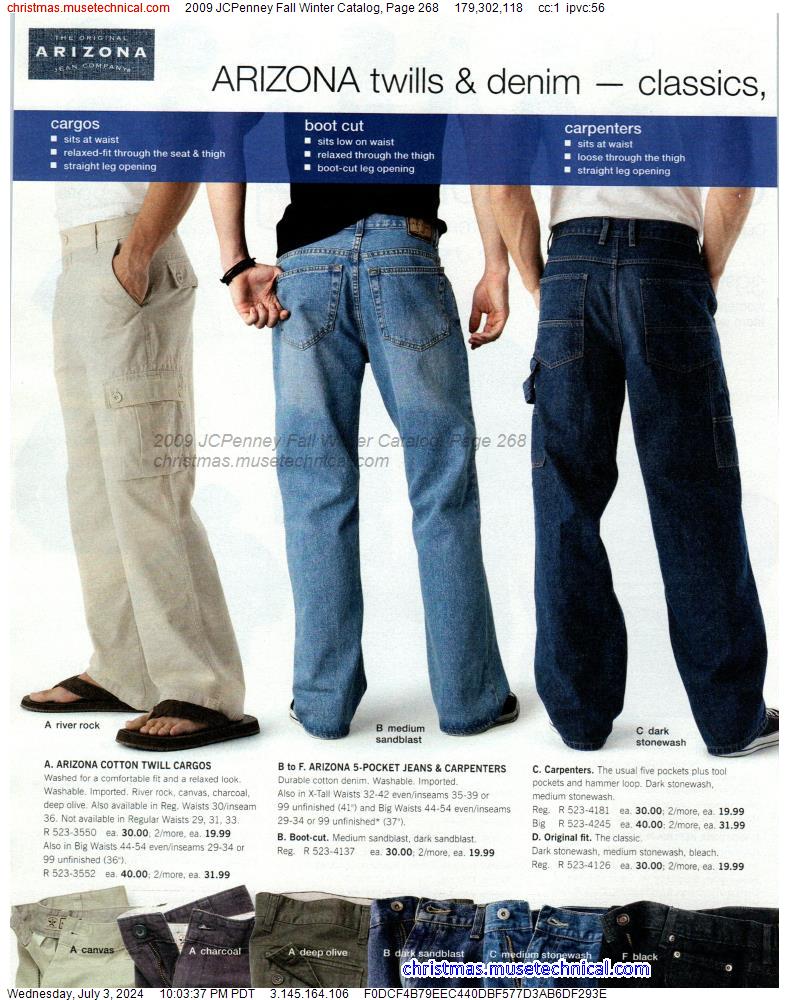 2009 JCPenney Fall Winter Catalog, Page 268