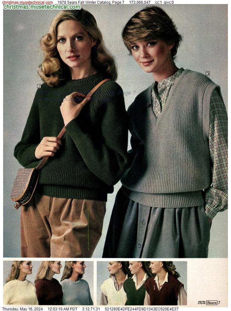 1978 Sears Fall Winter Catalog, Page 7