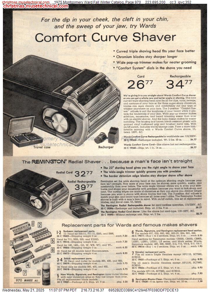 1975 Montgomery Ward Fall Winter Catalog, Page 970