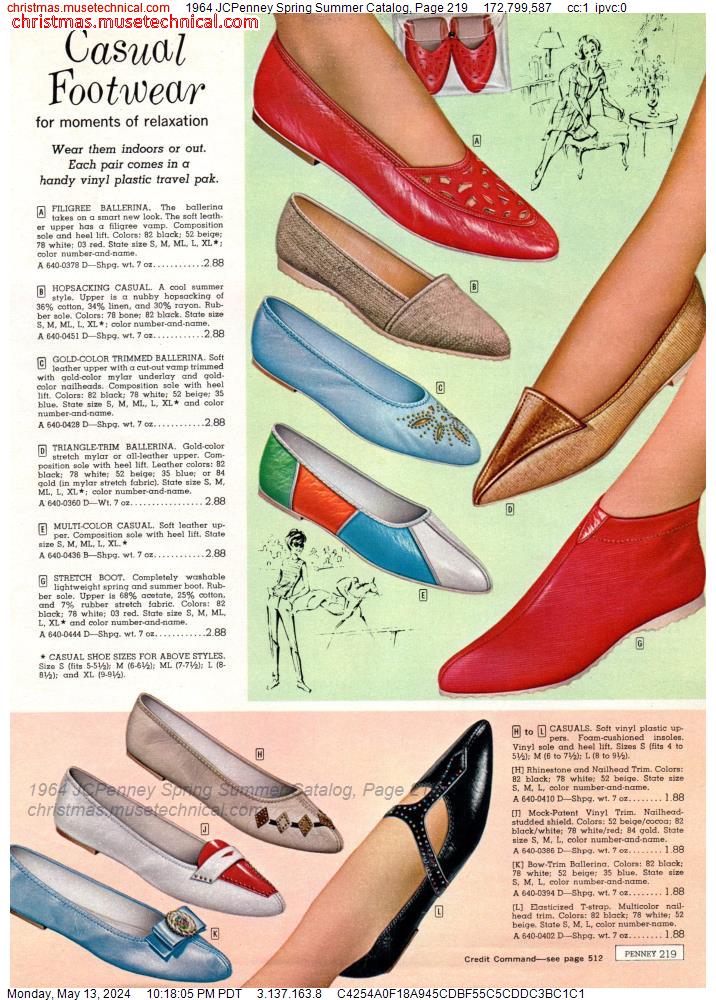 1964 JCPenney Spring Summer Catalog, Page 219