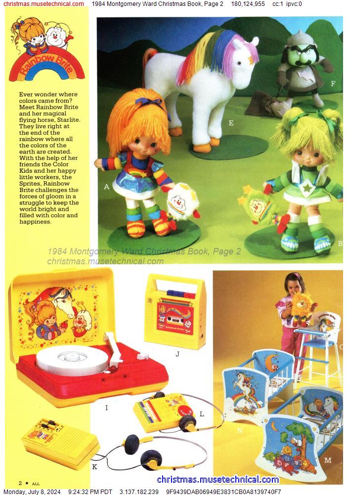 1984 Montgomery Ward Christmas Book, Page 2