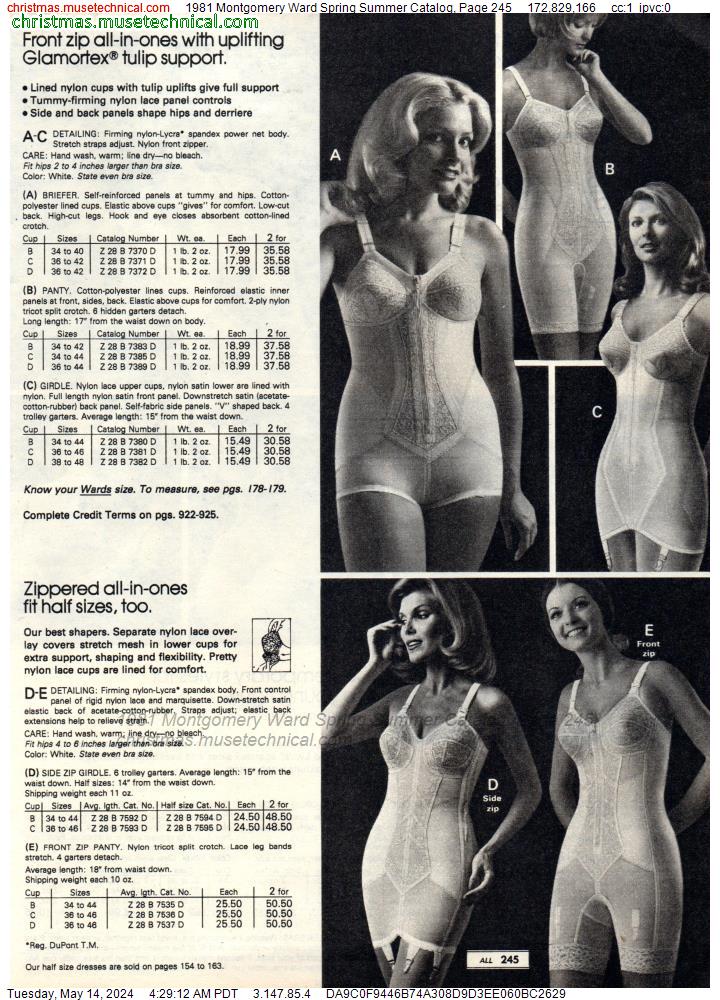 1981 Montgomery Ward Spring Summer Catalog, Page 245