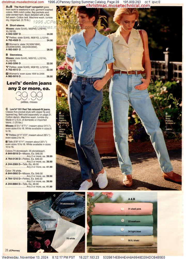 1996 JCPenney Spring Summer Catalog, Page 28