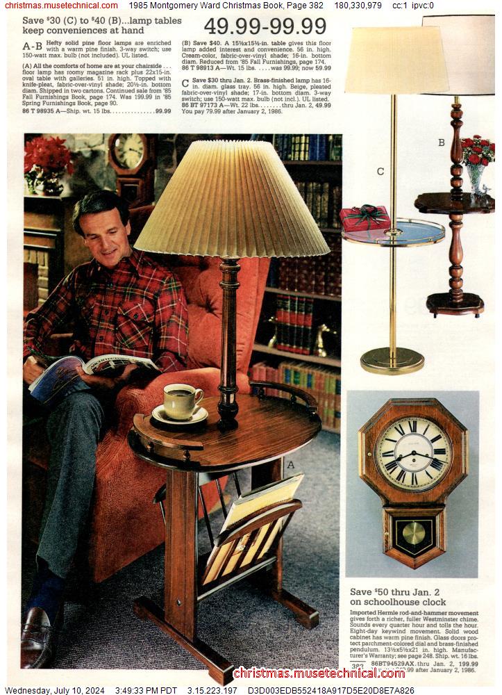 1985 Montgomery Ward Christmas Book, Page 382