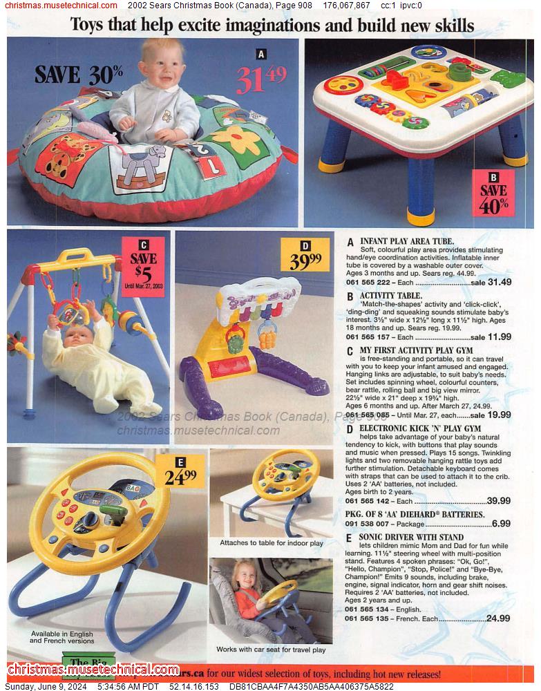 2002 Sears Christmas Book (Canada), Page 908