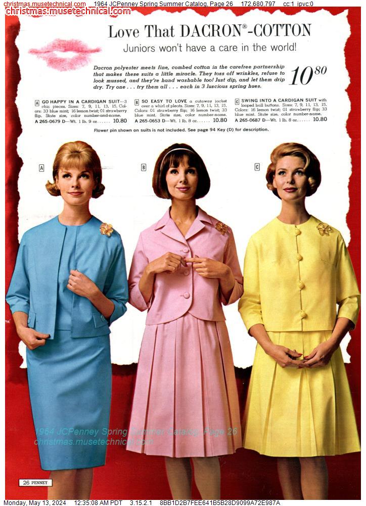 1964 JCPenney Spring Summer Catalog, Page 26