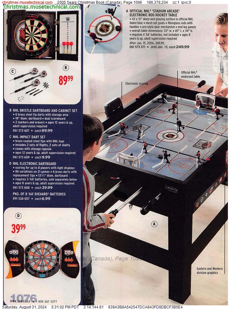 2005 Sears Christmas Book (Canada), Page 1096