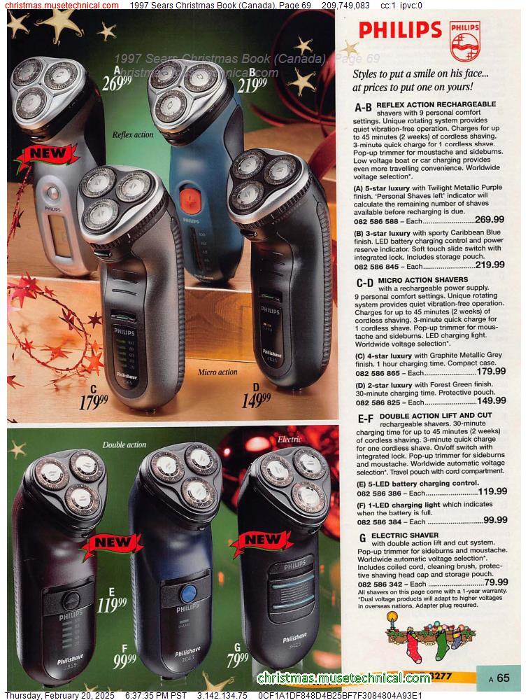 1997 Sears Christmas Book (Canada), Page 69