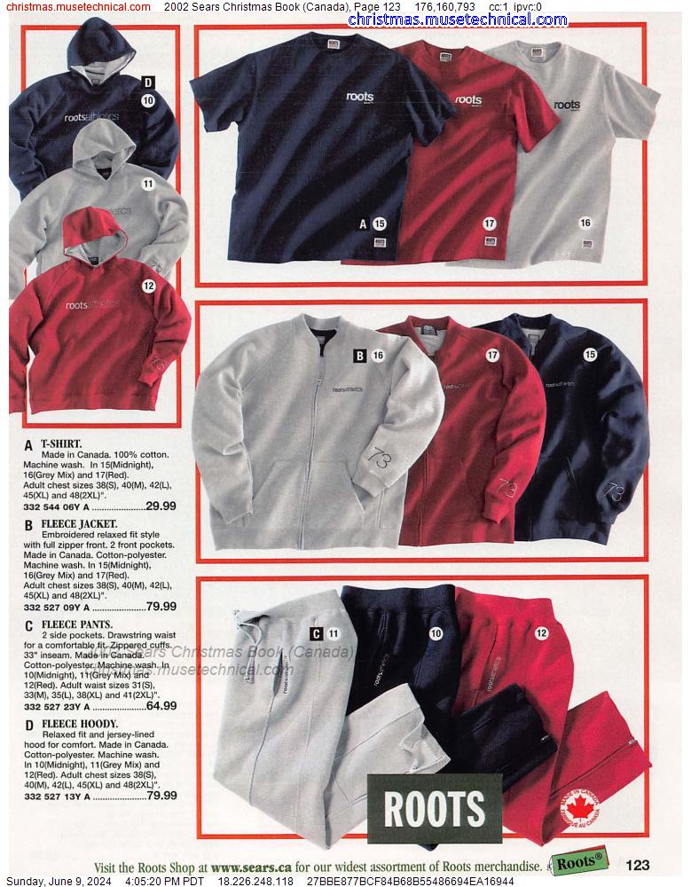 2002 Sears Christmas Book (Canada), Page 123