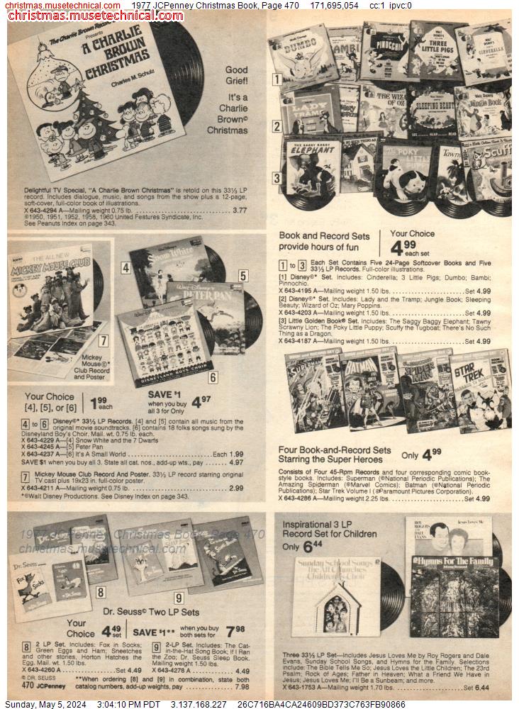 1977 JCPenney Christmas Book, Page 470
