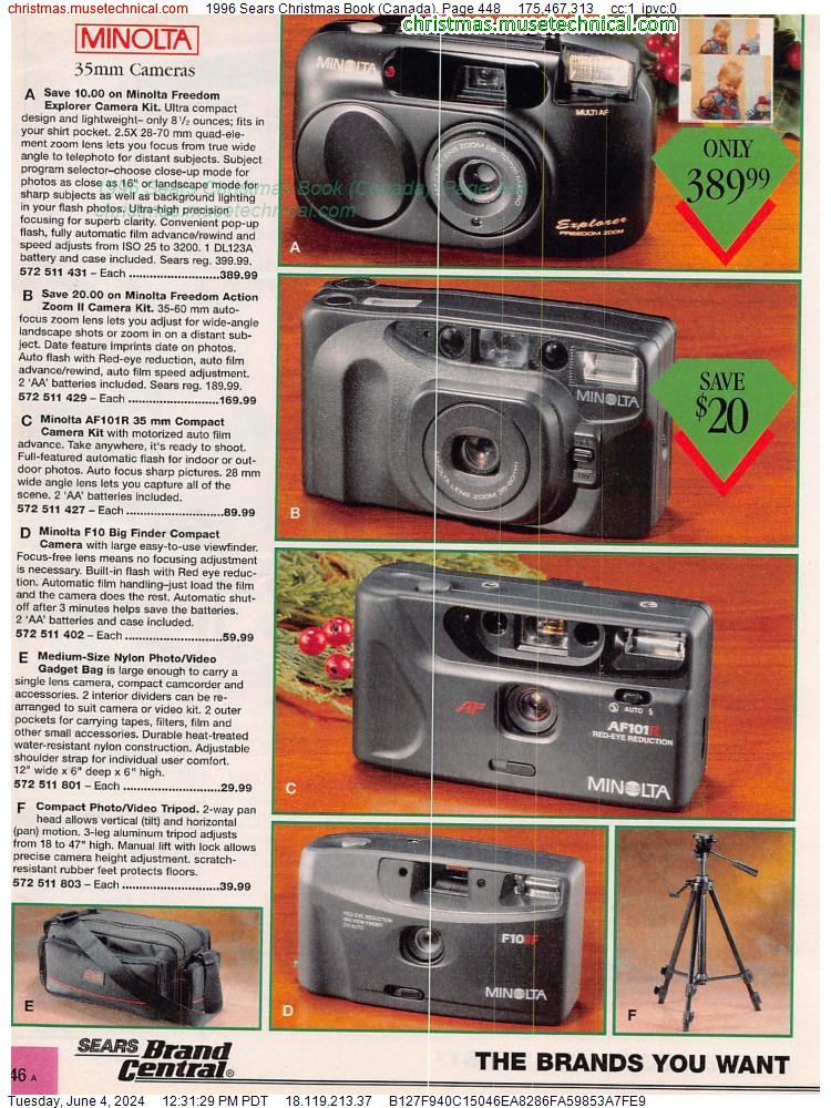 1996 Sears Christmas Book (Canada), Page 448
