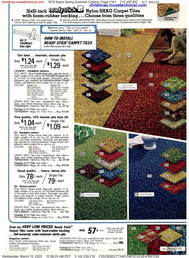 1978 Sears Spring Summer Catalog, Page 1161