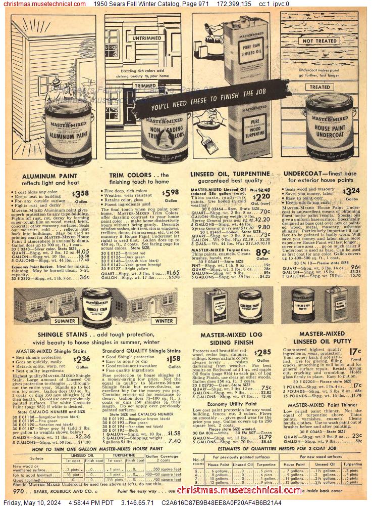 1950 Sears Fall Winter Catalog, Page 971