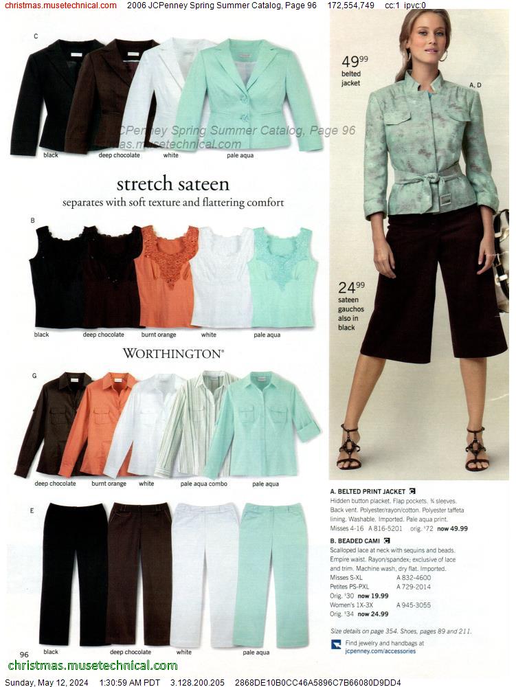 2006 JCPenney Spring Summer Catalog, Page 96