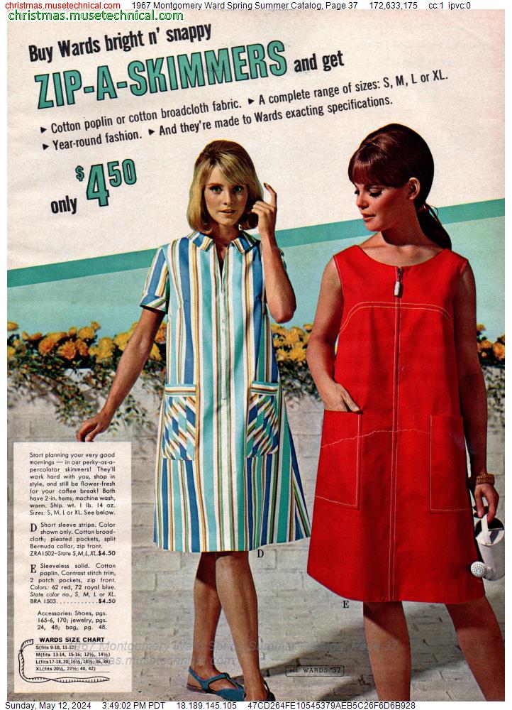 1967 Montgomery Ward Spring Summer Catalog, Page 37