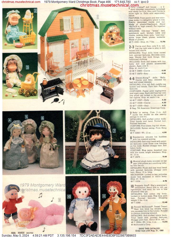 1979 Montgomery Ward Christmas Book, Page 466