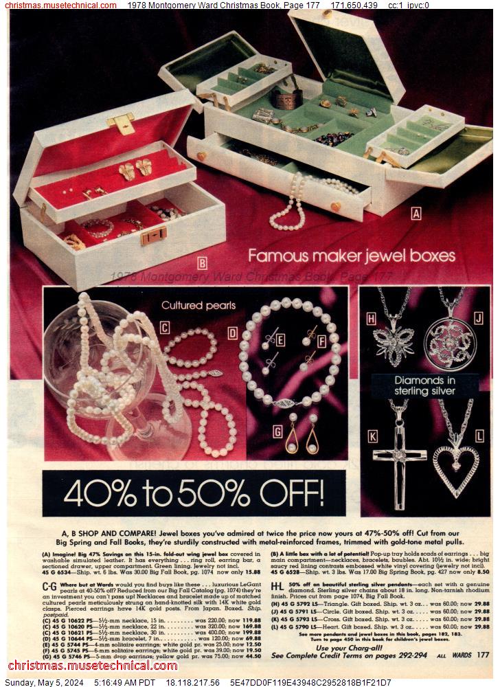 1978 Montgomery Ward Christmas Book, Page 177