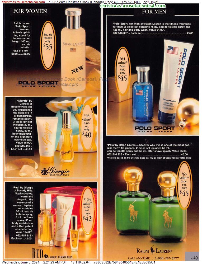 1996 Sears Christmas Book (Canada), Page 49