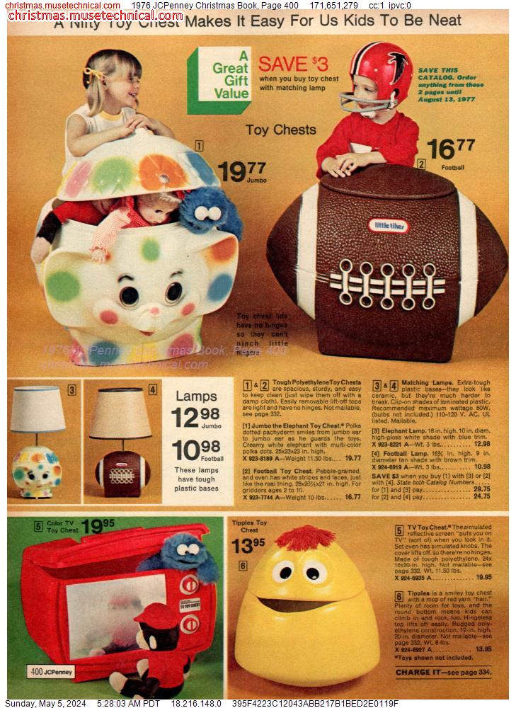 1976 JCPenney Christmas Book, Page 400