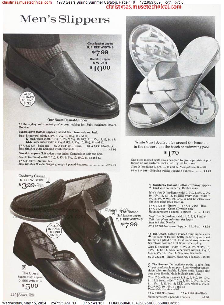 1973 Sears Spring Summer Catalog, Page 440