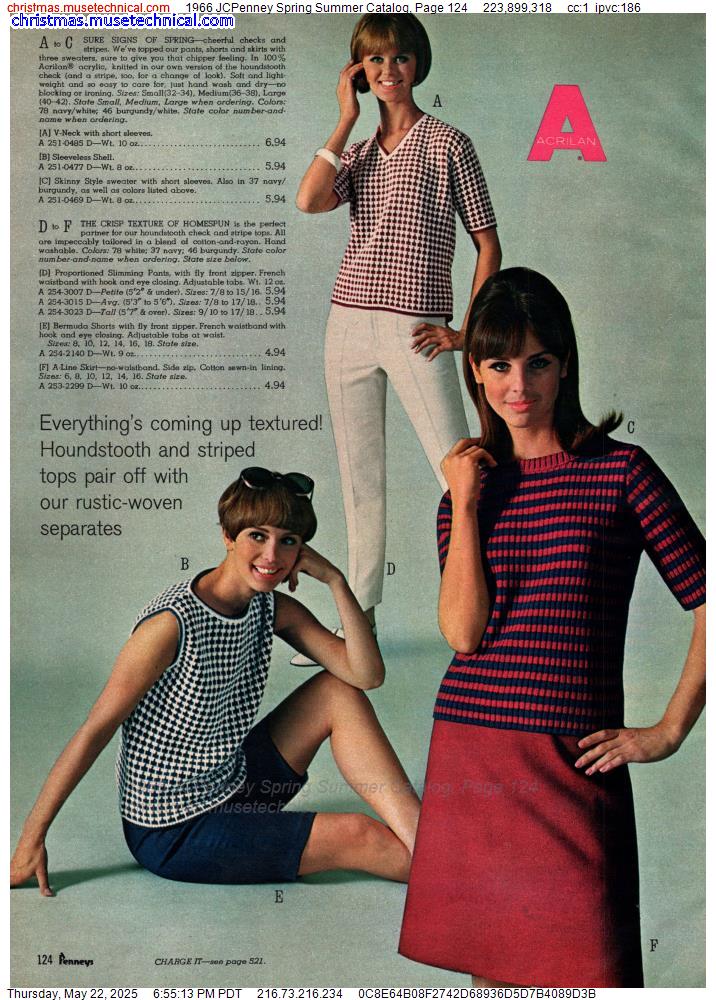 1966 JCPenney Spring Summer Catalog, Page 124