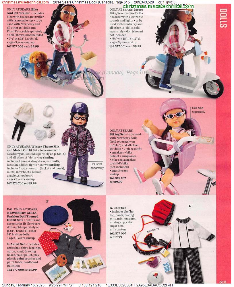 2014 Sears Christmas Book (Canada), Page 615