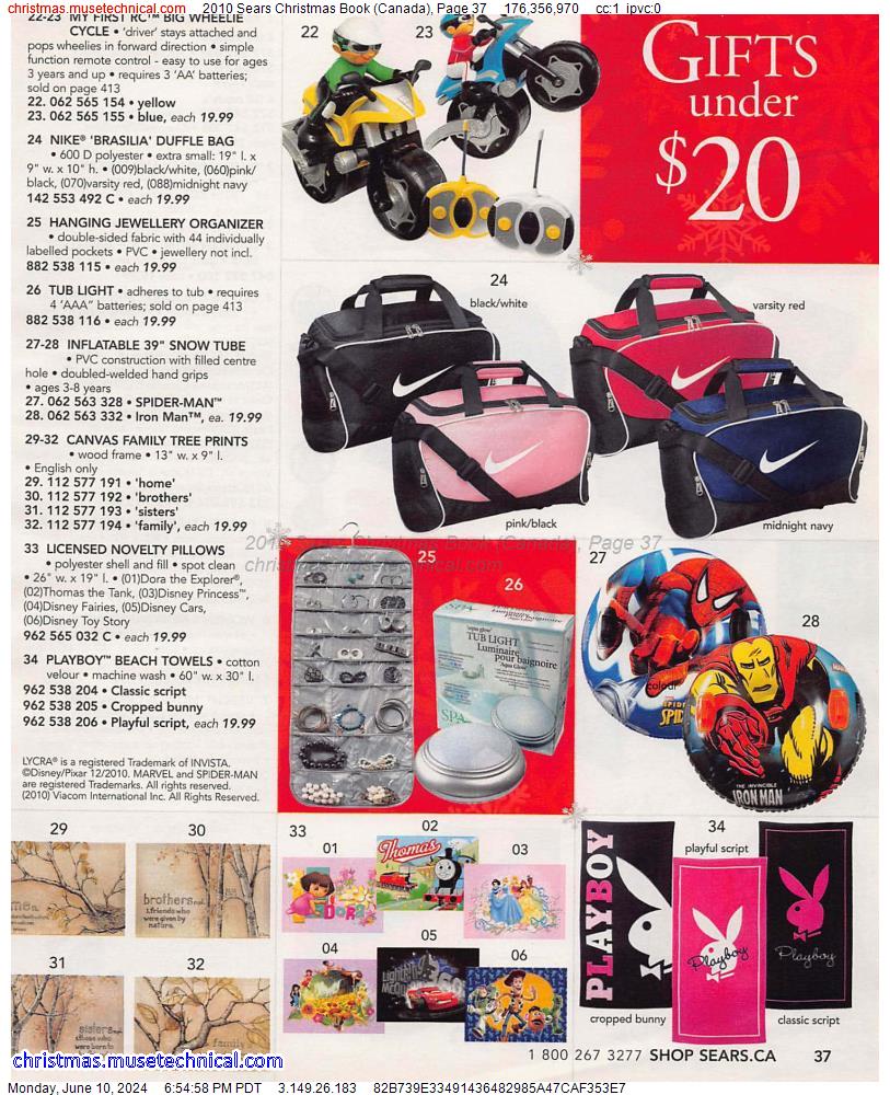 2010 Sears Christmas Book (Canada), Page 37