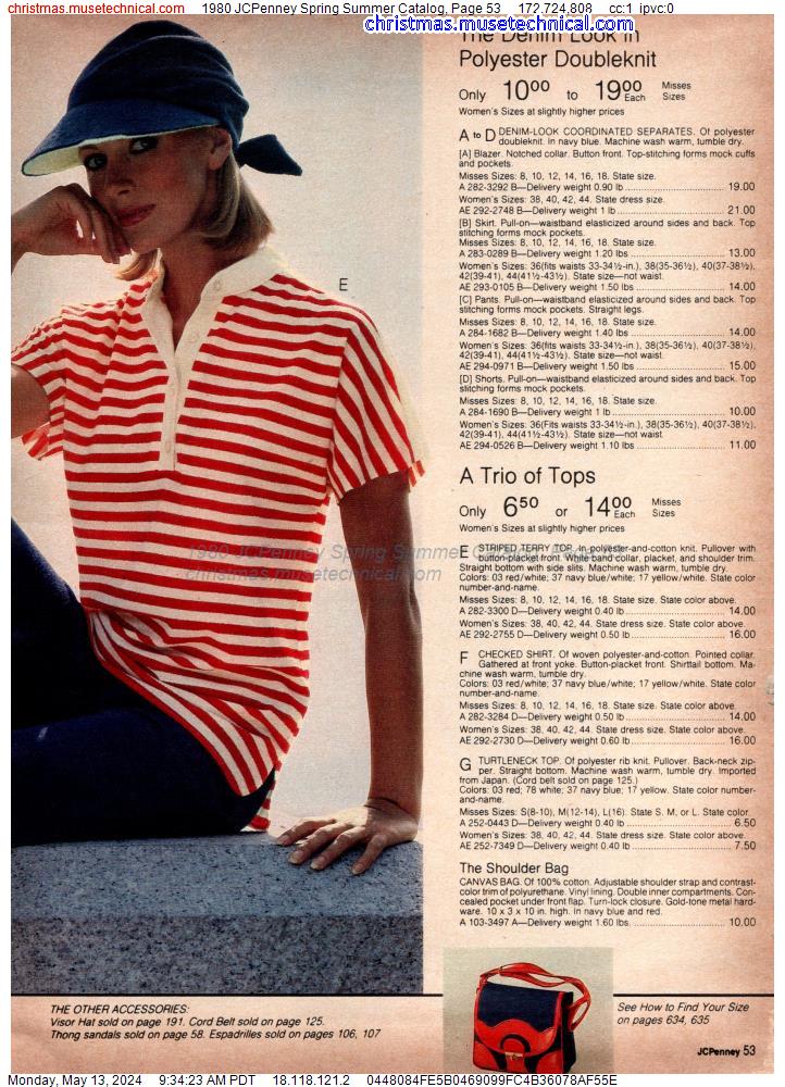 1980 JCPenney Spring Summer Catalog, Page 53