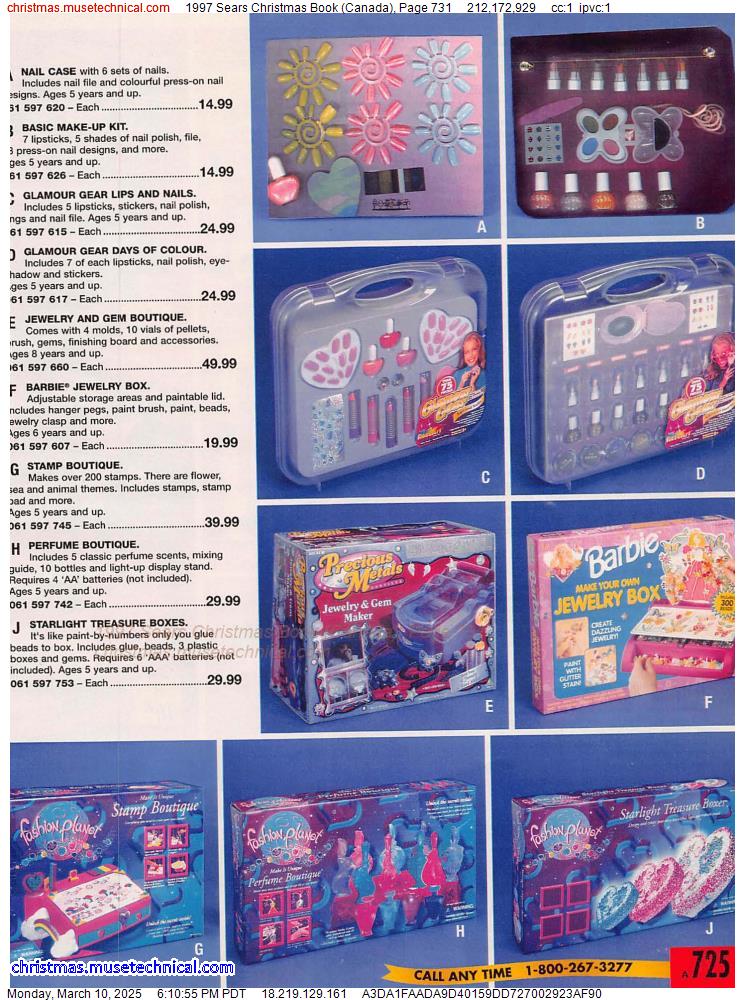 1997 Sears Christmas Book (Canada), Page 731