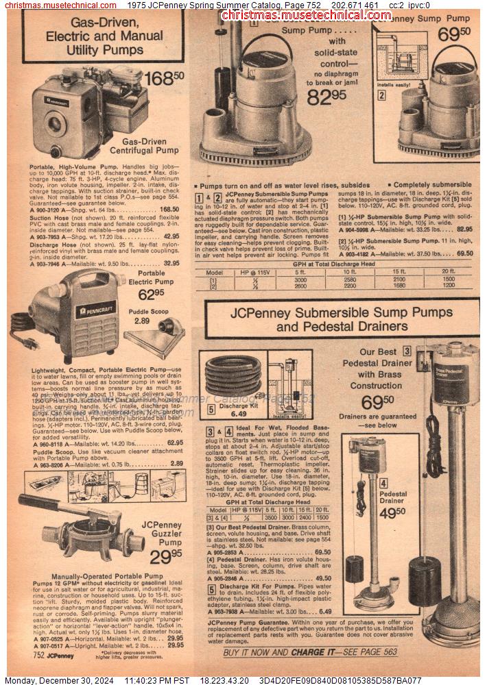 1975 JCPenney Spring Summer Catalog, Page 752