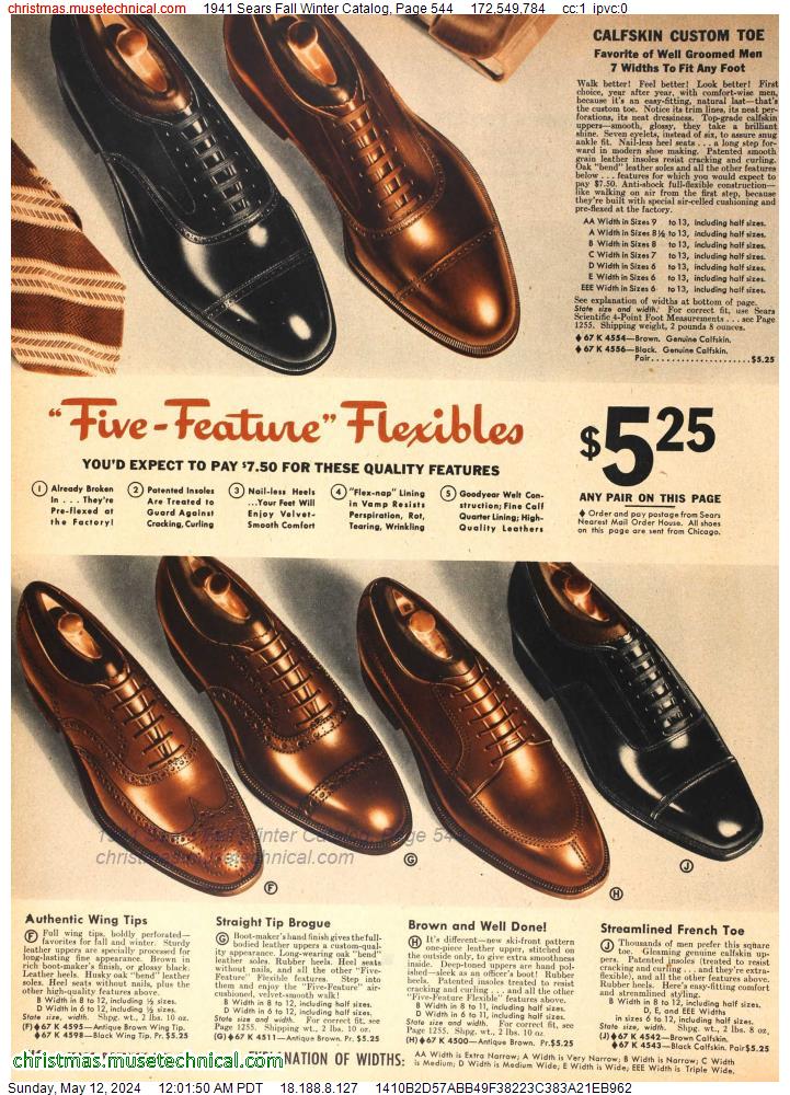 1941 Sears Fall Winter Catalog, Page 544