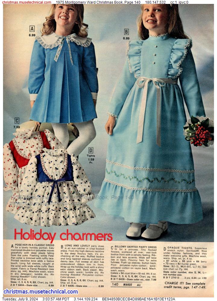 1975 Montgomery Ward Christmas Book, Page 140