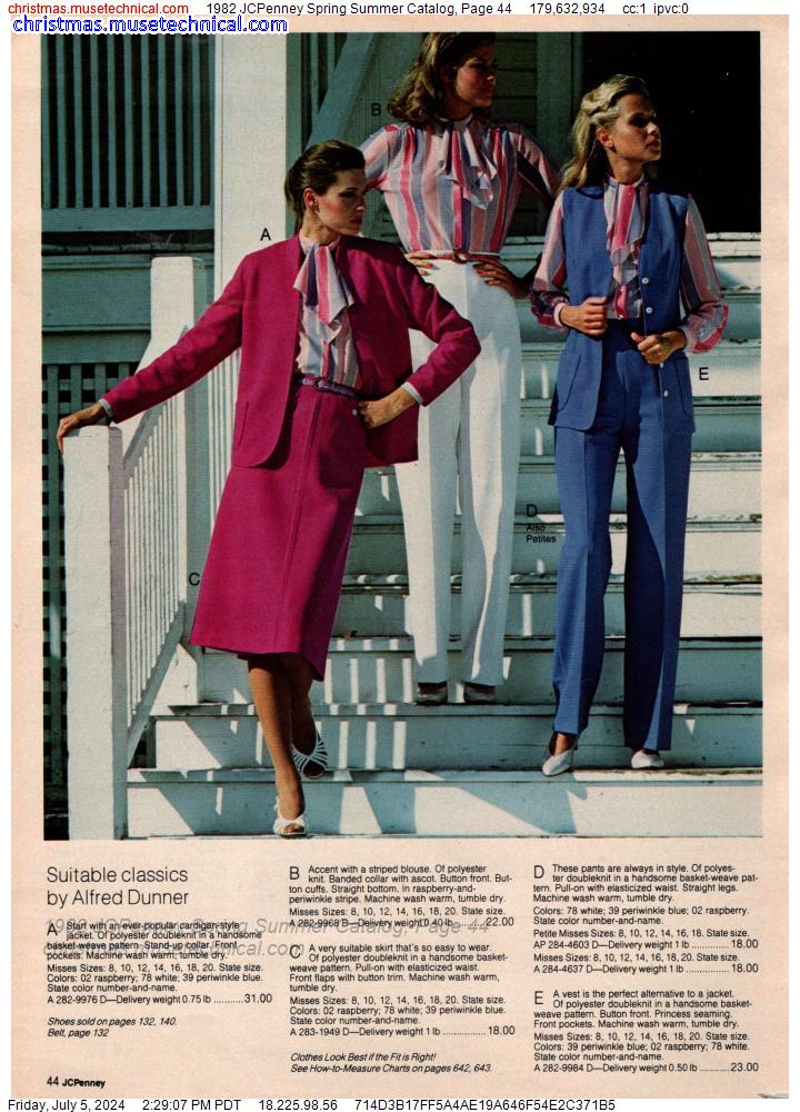 1982 JCPenney Spring Summer Catalog, Page 44