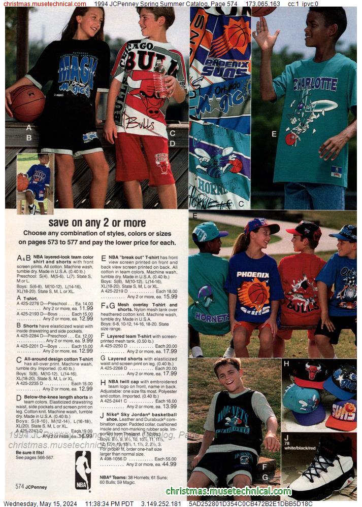 1994 JCPenney Spring Summer Catalog, Page 574
